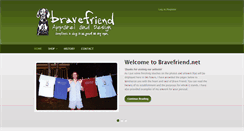 Desktop Screenshot of bravefriend.net