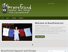 Tablet Screenshot of bravefriend.net